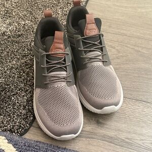 Skechers Men's Black and Gray Sneakers